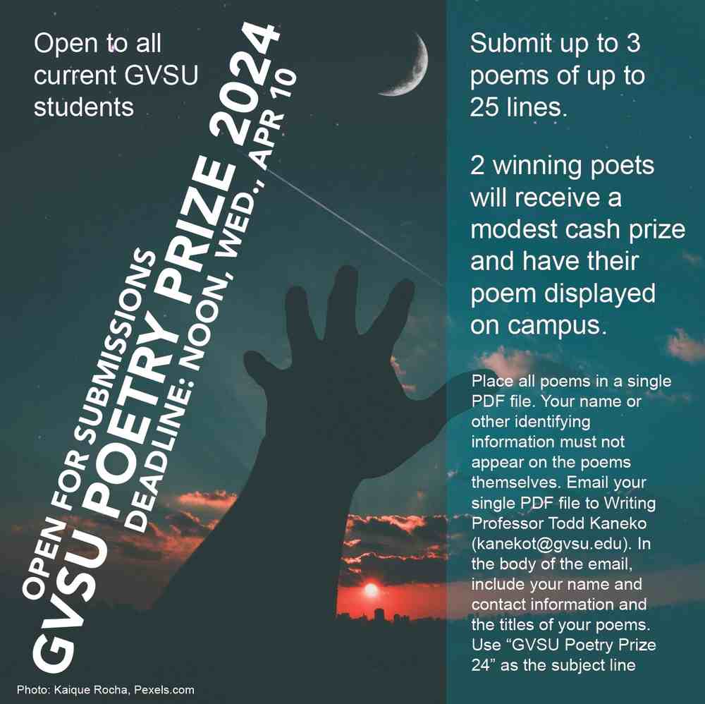 GVSU Poetry Prize Spotlight